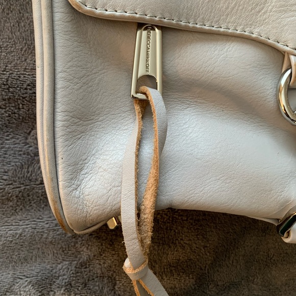 Rebecca Minkoff Mini M.A.C. Crossbody Purse Smoke Grey - Picture 8 of 15